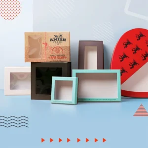Die cut Window Boxes