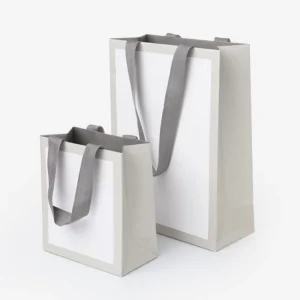 Custom White Paper Bags