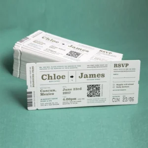 Custom Printed Tickets